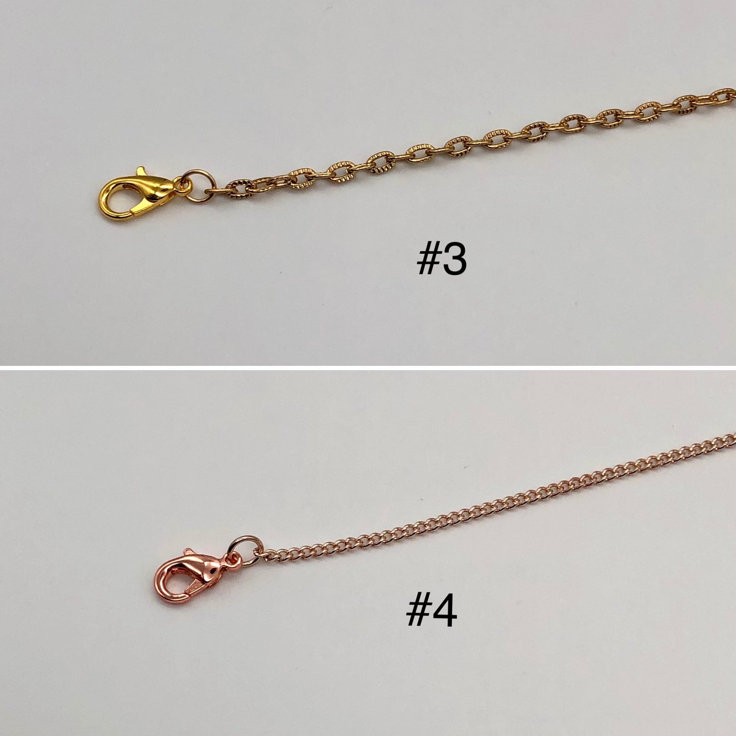 Gold face mask and eyeglass chain, lanyard, necklace
